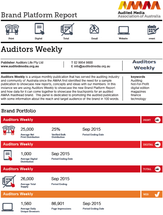 Brand Platform report